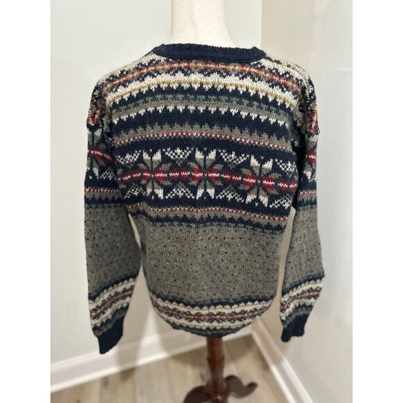 Vintage Woolrich Men's Large Wool Blend Sweater Made in USA Medium - Picture 4 of 10